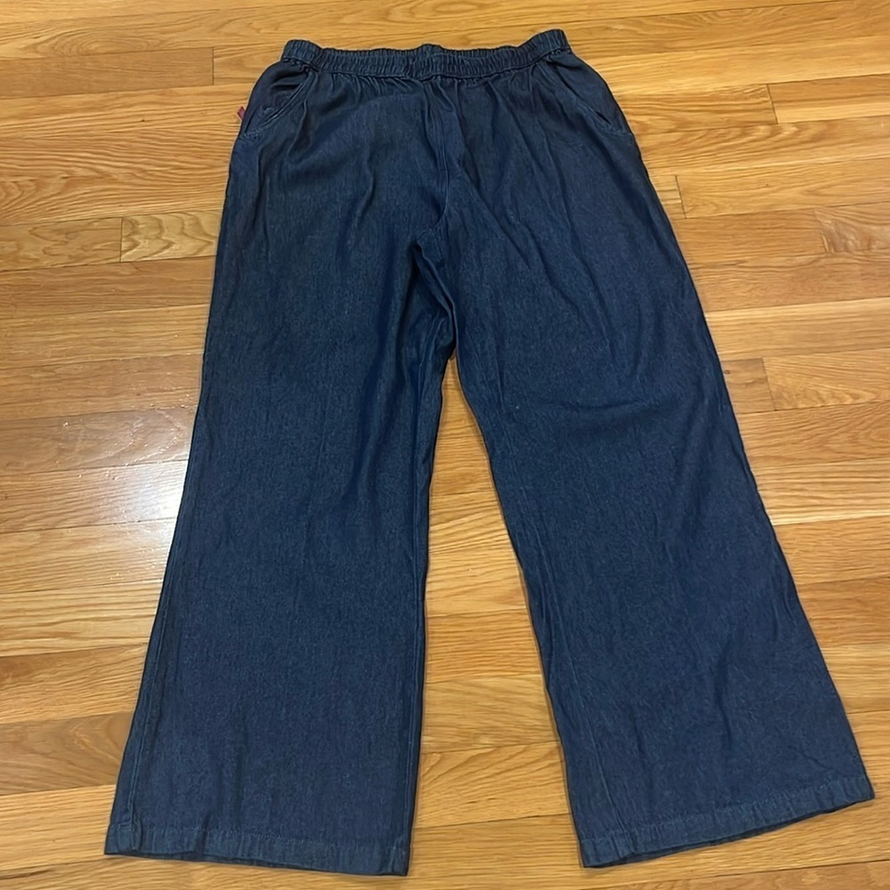 Woman Within women’s pull on jeans size 20W .
